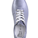 Slipper & Schnürschuhe - ELENA EDEN Sneaker mit Zierperforation, in Größe 035 bis 041, in Farbe STAHLBLAU – Farbe STAHLBLAU – Ansicht 2