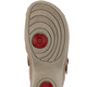 Sandaletten & Pantoletten - ELENA EDEN, sommerliche Damen-Clogs, Weite G, mit verstellbarer Schließe – Farbe COGNAC – Ansicht 3 Sandaletten & Pantoletten - ELENA EDEN, sommerliche Damen-Clogs, Weite G, mit verstellbarer Schließe, in Größe 036 bis 042, in Farbe WEISS – Farbe COGNAC – Ansicht 3