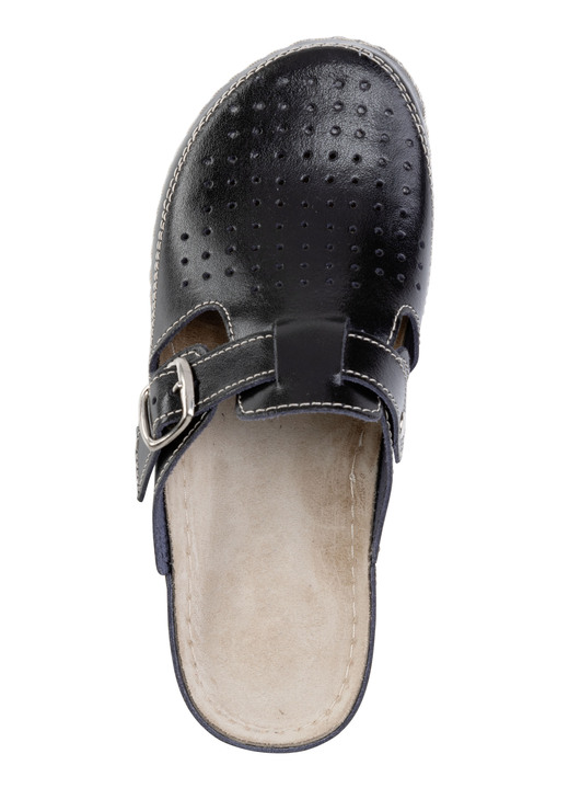 Sandaletten & Pantoletten - ELENA EDEN, sommerliche Damen-Clogs, Weite G, mit verstellbarer Schließe Ansicht 8 Sandaletten & Pantoletten - ELENA EDEN, sommerliche Damen-Clogs, Weite G, mit verstellbarer Schließe, in Größe 036 bis 042, in Farbe WEISS Ansicht 8