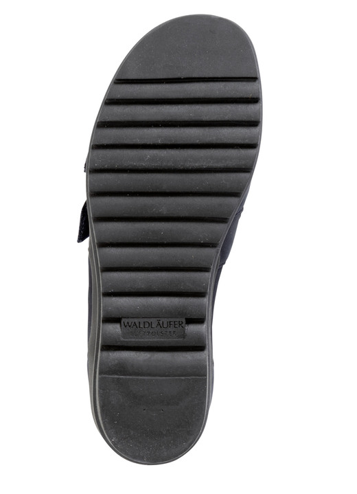 Sandaletten & Pantoletten - Waldläufer, bequeme Damen-Sandalen, Weite H, mit herausnehmbarem Fußbett Ansicht 3 Sandaletten & Pantoletten - Waldläufer, bequeme Damen-Sandalen, Weite H, mit herausnehmbarem Fußbett, in Größe 3 1/2 bis 8, in Farbe MARINE Ansicht 3