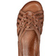 Sandaletten & Pantoletten - Gemini Sandale mit Flechtriemen – Farbe COGNAC – Ansicht 2 Sandaletten & Pantoletten - Gemini Sandale mit Flechtriemen, in Größe 036 bis 042, in Farbe JEANS – Farbe COGNAC – Ansicht 2