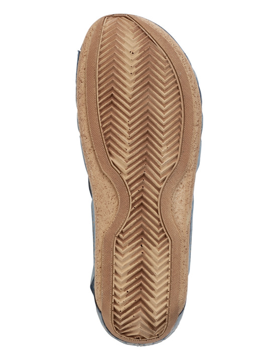 Sandaletten & Pantoletten - Gemini, schicke Damen-Sandalen, Weite G, mit Gummizug, in Größe 036 bis 042, in Farbe COGNAC Ansicht 6