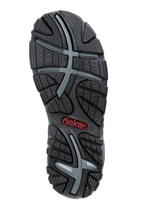 Sandaletten & Pantoletten - Rieker, sportliche Damen-Sandalen, mit zwei Klettspangen Ansicht 10 Sandaletten & Pantoletten - Rieker, sportliche Damen-Sandalen, mit zwei Klettspangen, in Größe 036 bis 042, in Farbe BLAU Ansicht 10