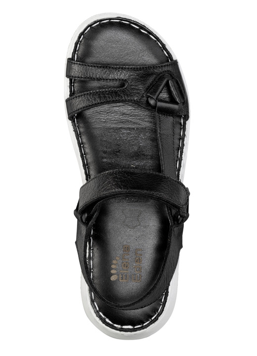 Sandaletten & Pantoletten - ELENA EDEN Sandale aus weichem Nappaleder Ansicht 6 Sandaletten & Pantoletten - ELENA EDEN Sandale aus weichem Nappaleder, in Größe 036 bis 042, in Farbe JEANS Ansicht 6