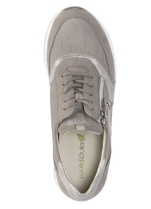 Slipper & Schnürschuhe - Waldläufer, bequeme Damen-Schnürschuhe, Weite H, mit herausnehmbarem Fußbett Ansicht 5 Slipper & Schnürschuhe - Waldläufer, bequeme Damen-Schnürschuhe, Weite H, mit herausnehmbarem Fußbett, in Größe 3 1/2 bis 8, in Farbe JEANS Ansicht 5