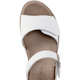 Sandaletten & Pantoletten - ELENA EDEN, bequeme Damen-Sandaletten, Weite H, mit herausnehmbarem Fußbett – Farbe WEISS – Ansicht 2 Sandaletten & Pantoletten - ELENA EDEN, bequeme Damen-Sandaletten, Weite H, mit herausnehmbarem Fußbett, in Größe 035 bis 041, in Farbe WEISS – Farbe WEISS – Ansicht 2
