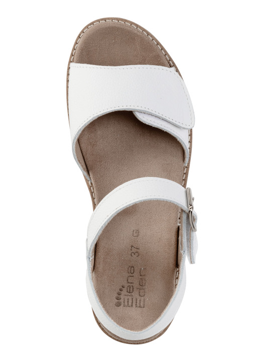 Sandaletten & Pantoletten - ELENA EDEN, bequeme Damen-Sandaletten, Weite H, mit herausnehmbarem Fußbett, in Größe 035 bis 041, in Farbe HELLBLAU Ansicht 5