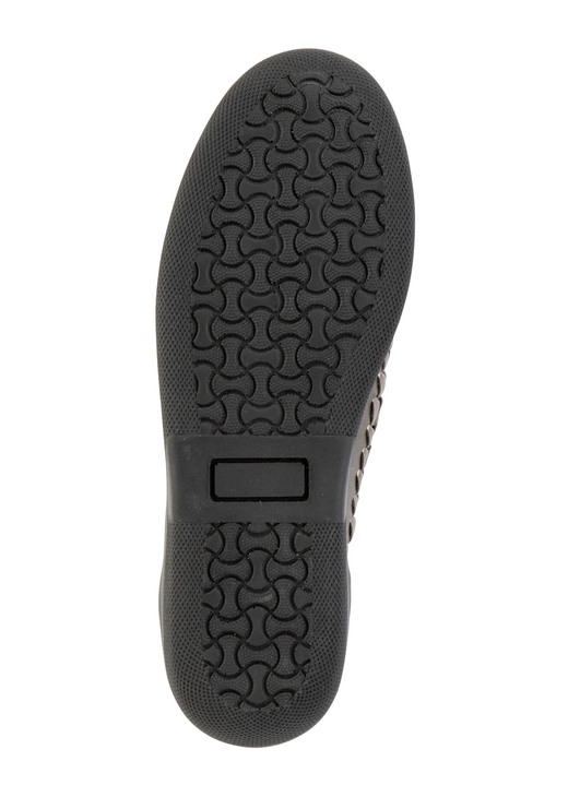 Slipper & Schnürschuhe - ELENA EDEN Slipper luftig durchbrochen und mit Flechtdurchzug Ansicht 6 Slipper & Schnürschuhe - ELENA EDEN Slipper luftig durchbrochen und mit Flechtdurchzug, in Größe 036 bis 042, in Farbe SCHWARZ Ansicht 6