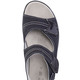 Elena Eden - ELENA EDEN, bequeme Damen-Sandalen, Weite G, mit herausnehmbarem Fußbett, in Größe 035 bis 042, in Farbe DUNKELBLAU – Farbe DUNKELBLAU – Ansicht 2