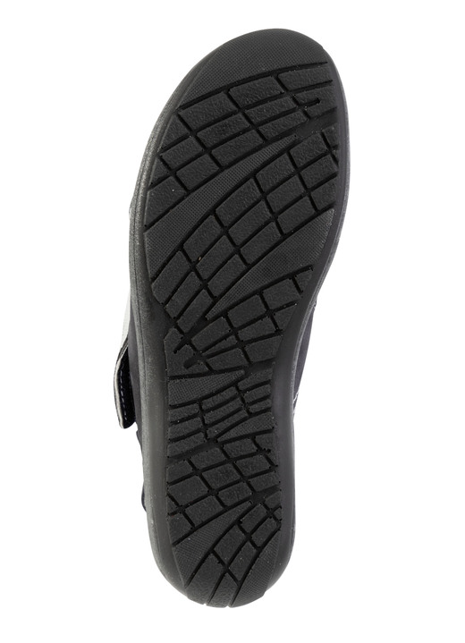 Elena Eden - ELENA EDEN, bequeme Damen-Sandalen, Weite G, mit herausnehmbarem Fußbett, in Größe 035 bis 042, in Farbe DUNKELBLAU Ansicht 3