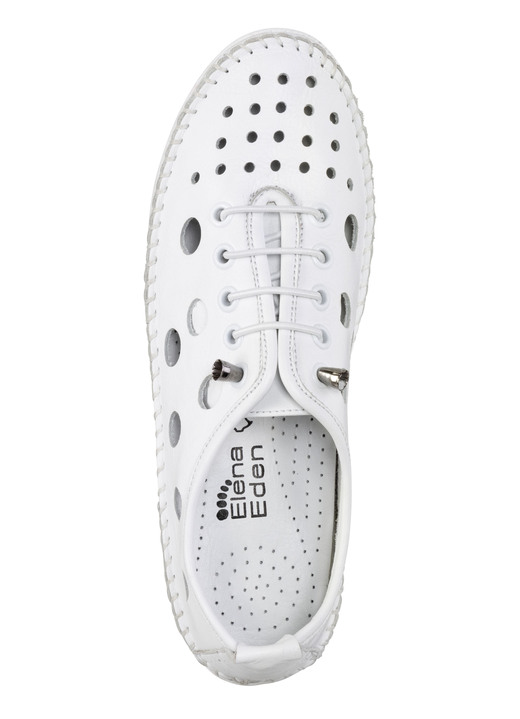 Slipper & Schnürschuhe - ELENA EDEN, sommerliche Damen-Slipper, Weite G, mit herausnehmbarem Fußbett, in Größe 036 bis 041, in Farbe JEANSBLAU Ansicht 5