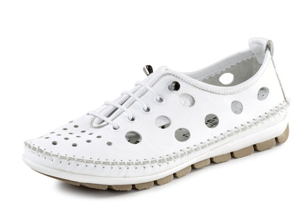 ELENA EDEN, sommerliche Damen-Slipper, Weite G, mit herausnehmbarem Fußbett
