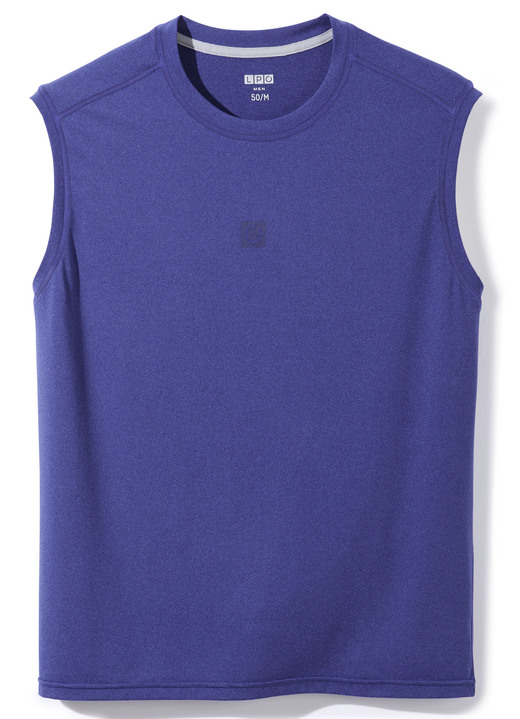 Freizeitshirts & -Kombinationen - Achselshirt von „LPO“ in 3 Farben Ansicht 3 Freizeitshirts & -Kombinationen - Achselshirt von „LPO“ in 3 Farben, in Größe 048 bis 058, in Farbe SCHWARZ Ansicht 3
