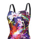 Tankinis - Laurina Tankini mit verstell- und abnehmbaren Trägern und Softschalen – Farbe SCHWARZ-BUNT – Ansicht 2 Tankinis - Laurina Tankini mit verstell- und abnehmbaren Trägern und Softschalen, in Größe 036 bis 052, in Cup C, in Farbe SCHWARZ-BUNT – Farbe SCHWARZ-BUNT – Ansicht 2