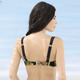 Bikinis - Bikini mit Bügel, schalenlos, seitlich raffbar – Farbe SCHWARZ-BUNT – Ansicht 3 Bikinis - Bikini mit Bügel, schalenlos, seitlich raffbar, in Größe 036 bis 048, in Cup D, in Farbe SCHWARZ-BUNT – Farbe SCHWARZ-BUNT – Ansicht 3