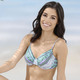 - Bikini mit Bügel, schalenlos, seitlich raffbar, in Größe 036 bis 048, in Cup B, in Farbe TÜRKIS-BUNT – Farbe TÜRKIS-BUNT – Ansicht 2