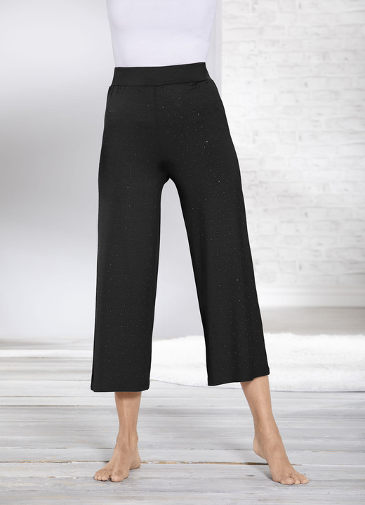 Damenmode - Hose, in Größe 036 bis 054, in Farbe SCHWARZ Ansicht 1