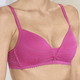 Soft-BH - Nina von C. BH mit vorgeformten Cups, in Größe 070 bis 090, in Cup A, in Farbe PINK – Farbe PINK – Ansicht 2