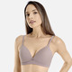 Soft-BH - Sassa BH mit vorgeformten Cups – Farbe NOUGAT – Ansicht 1 Soft-BH - Sassa BH mit vorgeformten Cups, in Größe 075 bis 095, in Cup D, in Farbe SCHWARZ – Farbe NOUGAT – Ansicht 1