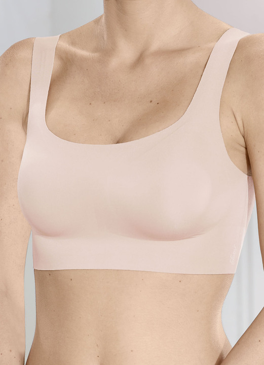 Soft-BH - Herrlich bequemes Sloggi ZERO Feel 2.0-Bustier Ansicht 8 Soft-BH - Herrlich bequemes Sloggi ZERO Feel 2.0-Bustier, in Größe L (passend für Gr. 80 (Cup C) + Gr. 85 (Cup A, B) bis XXL (passend für Gr. 90 (Cup C) + Gr. 95 (Cup A, B), in Farbe MARINE Ansicht 8