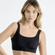 Soft-BH - Herrlich bequemes Sloggi ZERO Feel 2.0-Bustier – Farbe SCHWARZ – Ansicht 1 Soft-BH - Herrlich bequemes Sloggi ZERO Feel 2.0-Bustier, in Größe L (passend für Gr. 80 (Cup C) + Gr. 85 (Cup A, B) bis XXL (passend für Gr. 90 (Cup C) + Gr. 95 (Cup A, B), in Farbe MARINE – Farbe SCHWARZ – Ansicht 1