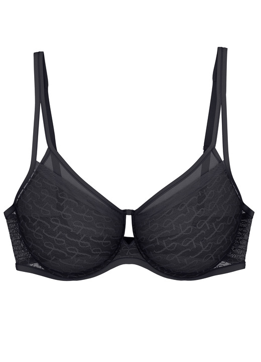 Bügel-BH - Triumph Signature Sheer-Minimizer-Bügel-BH mit vorgefomrten Cups, in Größe 070 bis 095, in Cup C, in Farbe ECRU Ansicht 11