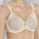 Bügel-BH - Triumph Signature Sheer-Minimizer-Bügel-BH mit vorgeformten Cups – Farbe ECRU – Ansicht 3 Bügel-BH - Triumph Signature Sheer-Minimizer-Bügel-BH mit vorgeformten Cups, in Größe 070 bis 095, in Cup E, in Farbe ECRU – Farbe ECRU – Ansicht 3