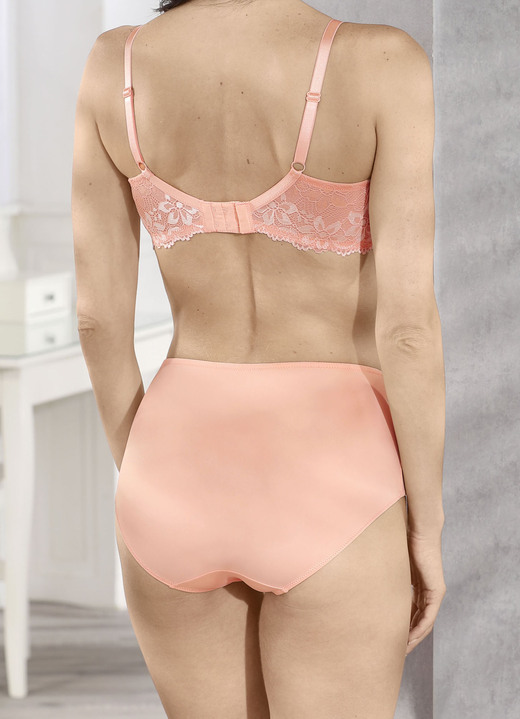 Bügel-BH - Sassa Bügel-BH aus elastischer Spitze Ansicht 5 Bügel-BH - Sassa Bügel-BH aus elastischer Spitze, in Größe 075 bis 095, in Cup B, in Farbe PFIRSICH Ansicht 5