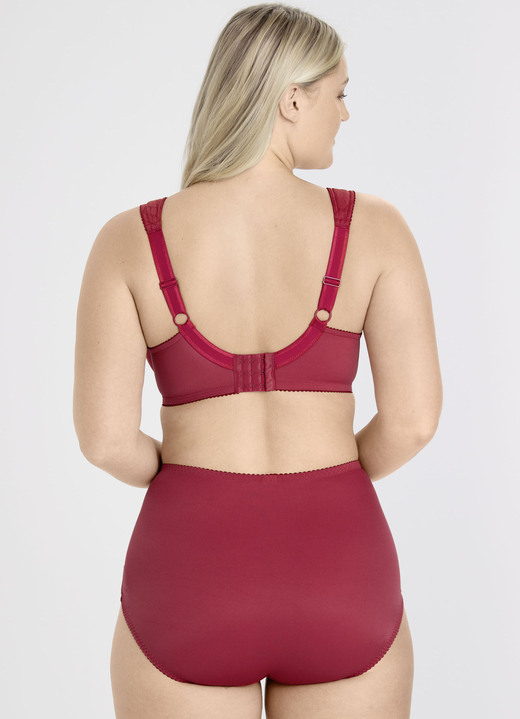 Bügel-BH - Miss Mary Bügel-BH mit strukturiertem Vorderteil, in Größe 075 bis 110, in Cup B, in Farbe WEISS Ansicht 19