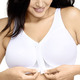 Soft-BH - Glamorise Stütz-BH mit praktischem Vorderverschluss, in Größe 080 bis 130, in Cup I, in Farbe WEISS – Farbe WEISS – Ansicht 1
