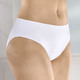 - Viererpack Slips mit besonders flachen Abschlüssen, in Größe 036 bis 048, in Farbe WEISS – Farbe WEISS – Ansicht 2