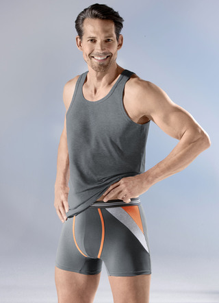 Viererpack Pants mit farbigen Einsätzen