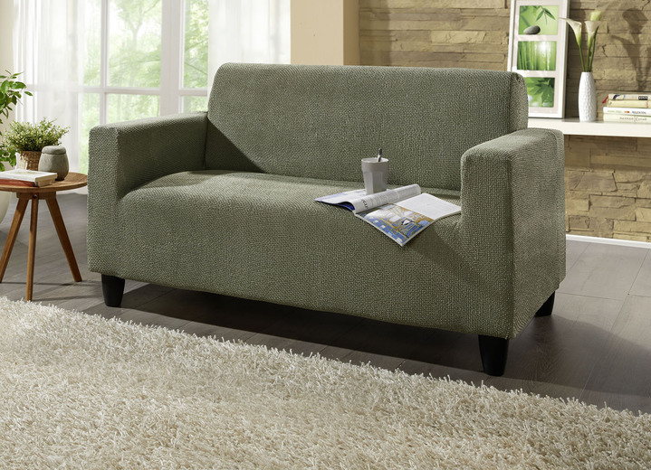 Sessel- & Sofaüberwürfe - Multi-elastische Stretchbezüge Ansicht 15 Sessel- & Sofaüberwürfe - Multi-elastische Stretchbezüge, in Größe 101 (Sesselbezug) bis 113 (Ohrensessel-Bezug), in Farbe BEIGE Ansicht 15