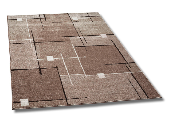 Modern - Moderne Brücken und Teppiche, in Größe 111 (Brücke, 60x110 cm) bis 282 (Teppich, 200x290 cm), in Farbe GRAU Ansicht 2