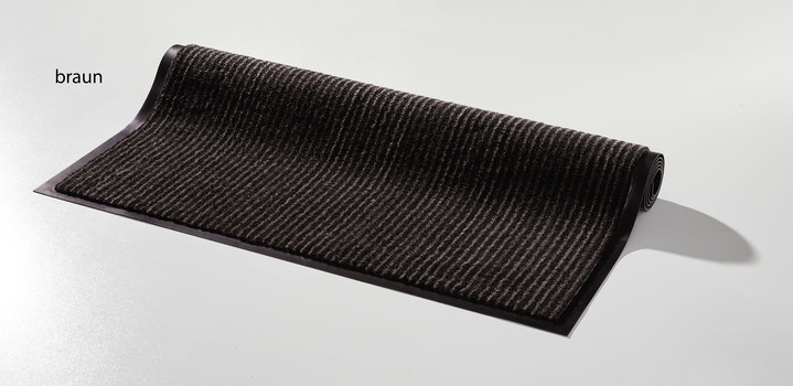 Fußmatten - Unverwüstliche Schmutzfangmatte, in Größe 101 (40x 60 cm) bis 103 (60x 80 cm), in Farbe BRAUN Ansicht 1