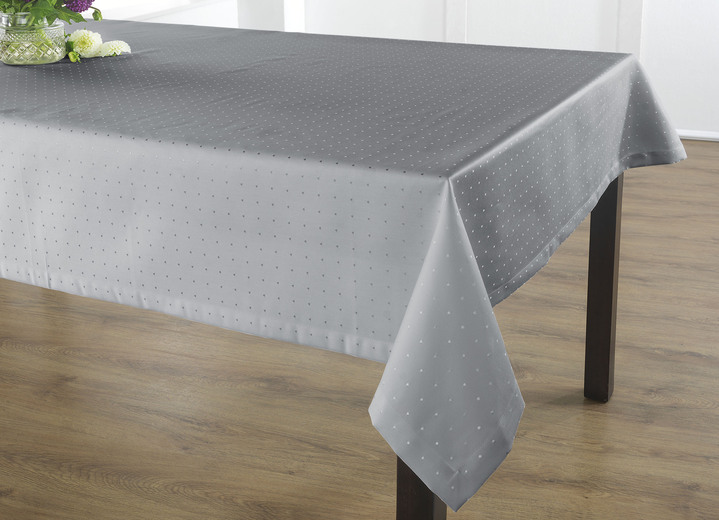 Tischdecken - Hochwertige Damast-Tischdecken vom Curt Bauer, in Größe 102 (Läufer, 50/140 cm) bis 302 (2 Servietten, 50/ 50 cm), in Farbe WEISS Ansicht 16