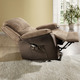TV-Sessel / Relax-Sessel - Relaxsessel mit Aufstehhilfe, in Farbe BRAUN-CREME