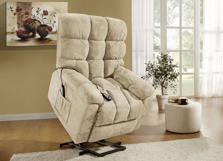 TV-Sessel / Relax-Sessel - Relaxsessel mit Aufstehhilfe, Massage- und Wärmefunktion, in Farbe BRAUN Ansicht 8