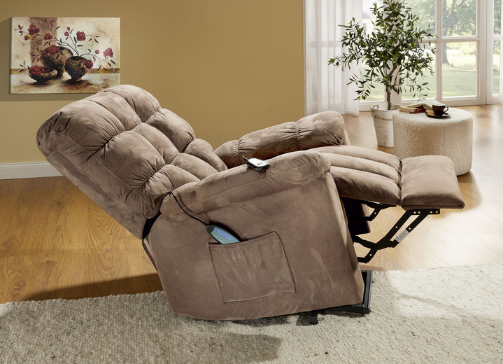TV-Sessel / Relax-Sessel - Relaxsessel mit Aufstehhilfe, Massage- und Wärmefunktion, in Farbe BRAUN Ansicht 3
