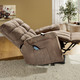 TV-Sessel / Relax-Sessel - Relaxsessel mit Aufstehhilfe, Massage- und Wärmefunktion, in Farbe BRAUN – Farbe BRAUN – Ansicht 3