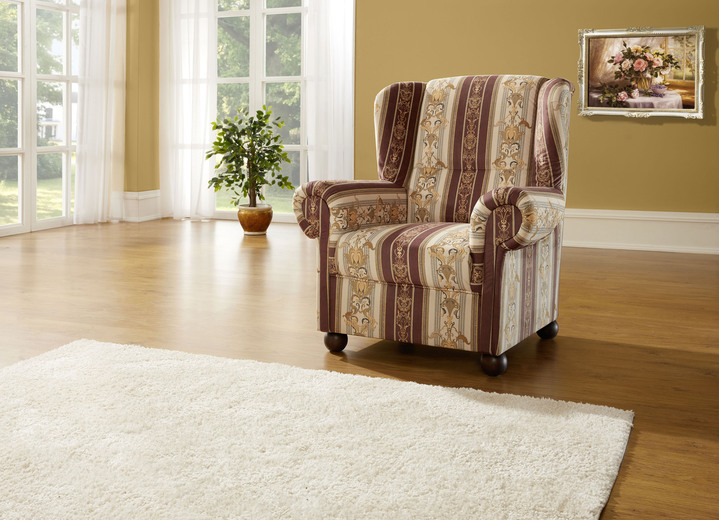 Polstergruppen - Polstermöbel mit Nosag-Wellenunterfederung, in Farbe ROT, in Ausführung Zweisitzer Ansicht 15