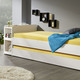 - Funktionsbett mit Bettkasten, in Farbe WEISS – Farbe WEISS – Ansicht 2