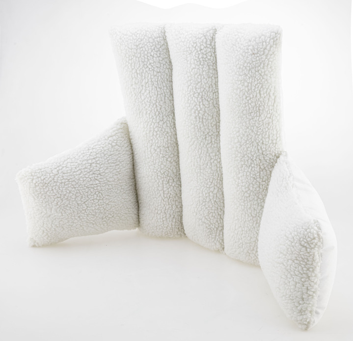 Sitzhilfen - Kuscheliges Rückenkissen, in Farbe WEISS Ansicht 2