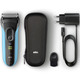 Rasierer & Haarschneider - Braun Rasierer Series 3 3045s Akku-/Netz-Rasierer, in Farbe SCHWARZ-BLAU – Farbe SCHWARZ-BLAU – Ansicht 1