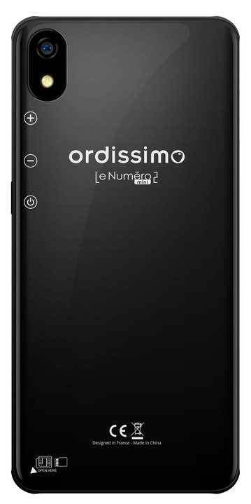 Mobil-Telefone - Ordissimo Smartphone  LeNuméro2 mini, in Farbe SCHWARZ Ansicht 3