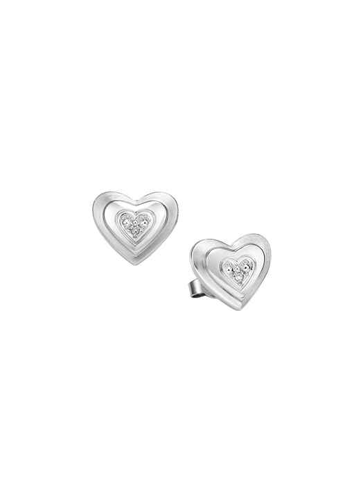 Ohrschmuck - Ohrstecker mit Herz Ansicht 2 Ohrschmuck - Ohrstecker mit Herz, in Farbe  Ansicht 2