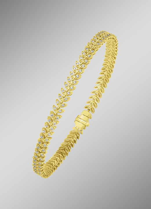 Armbänder - Hochwertiges Armband mit 148 Brillanten, in Farbe  Ansicht 1