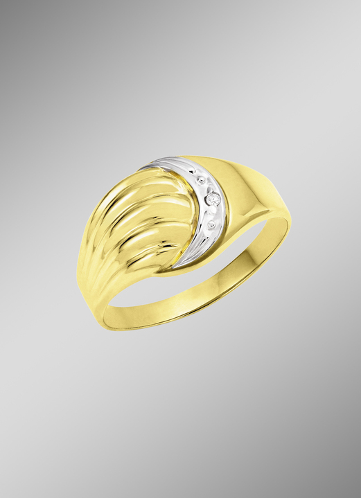 Ringe - Damenring mit Brillant, in Größe 160 bis 220, in Farbe  Ansicht 1