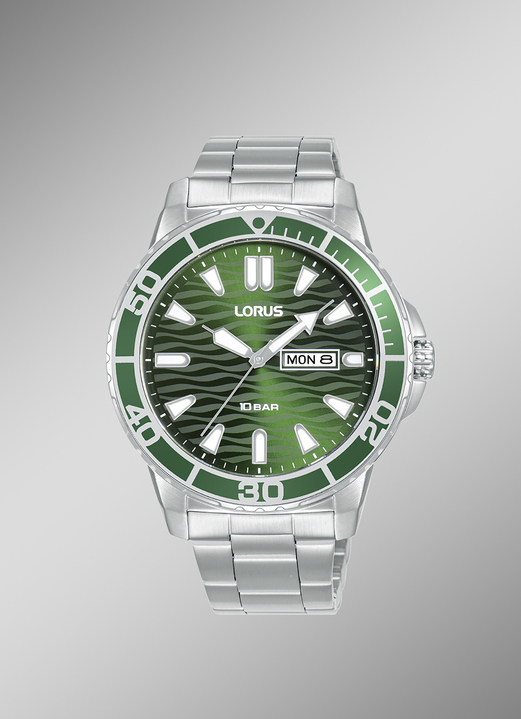 Quartzuhren - Quarz-Herrenuhr, in Farbe  Ansicht 1