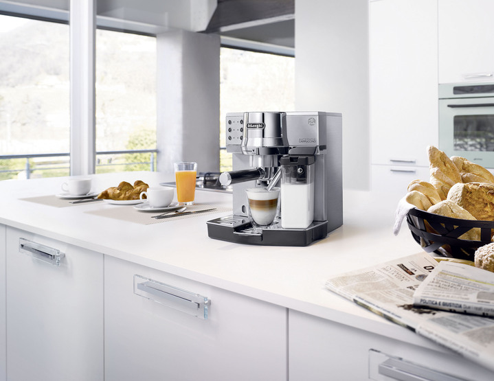 Haushalt - De Longhi – EC 850.M Espressomaschine, in Farbe SILBER Ansicht 1